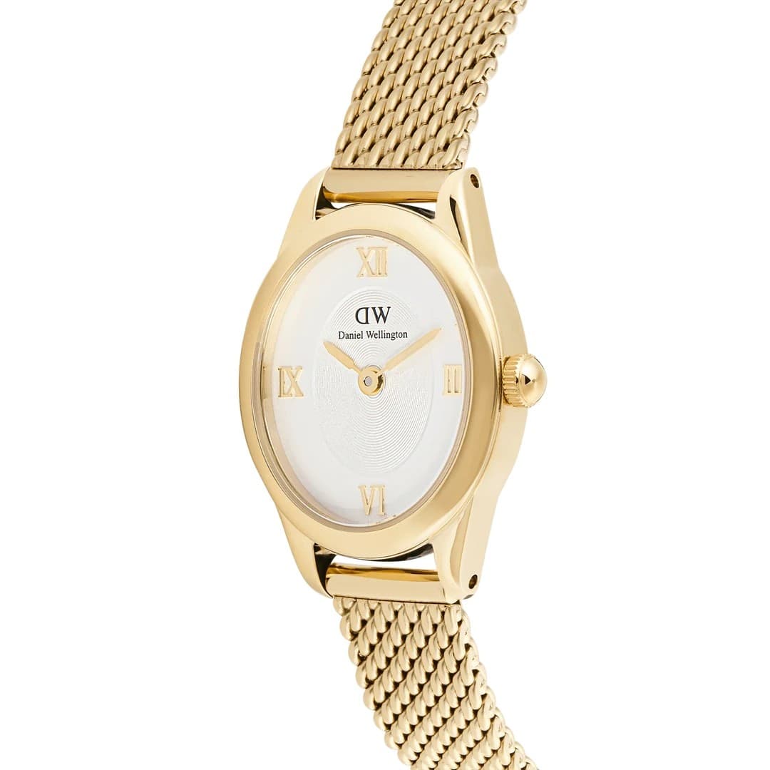 Daniel Wellington  - Orologio Ophelia Mini Mesh White Gold - 4