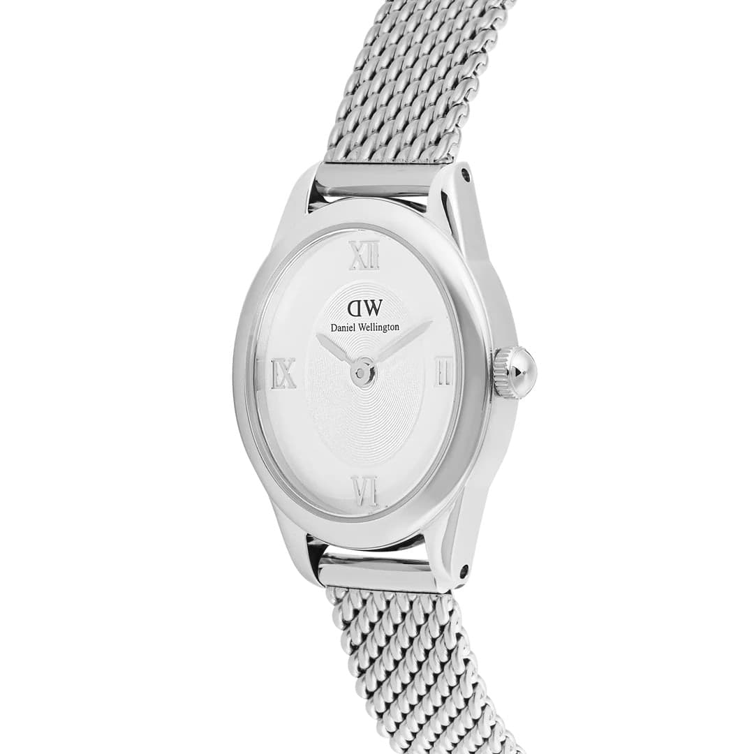 Daniel Wellington  - Orologio Ophelia Mini Mesh White Silver - 4