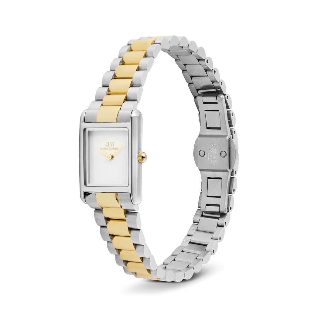 Daniel Wellington  - Orologio Bound Mini 3-Link Two Tone Gold - 2