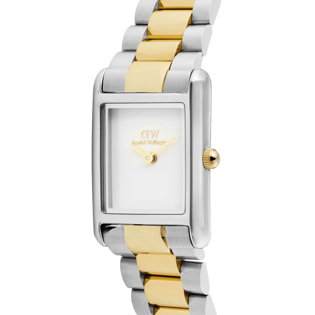 Daniel Wellington  - Orologio Bound Mini 3-Link Two Tone Gold - 4