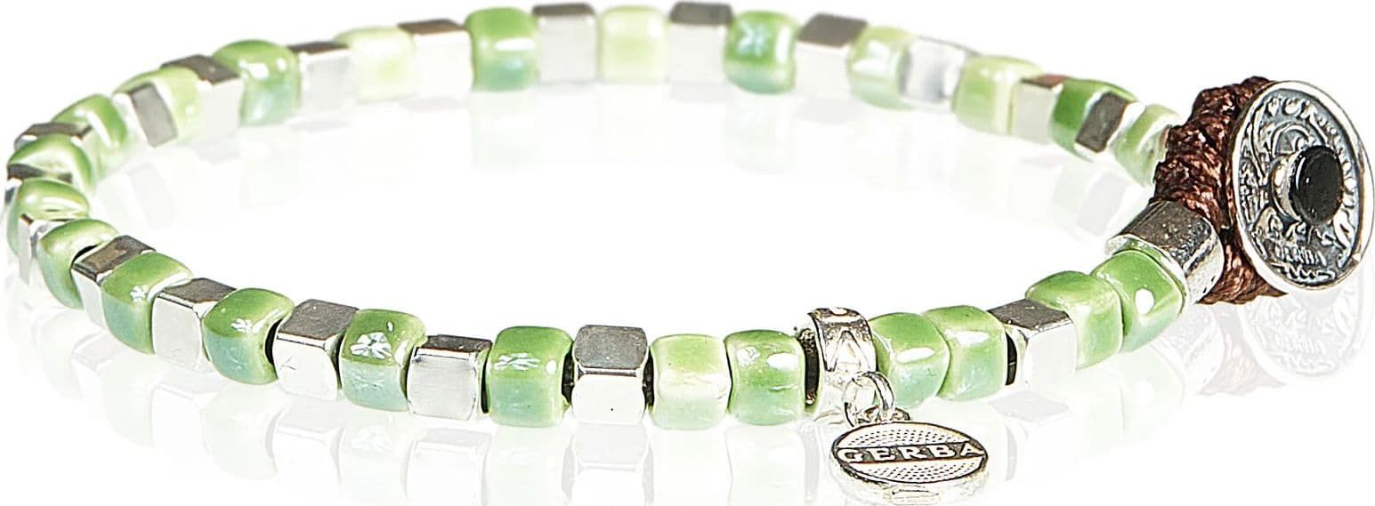 Gerba - Bracciale Silver Ceramic