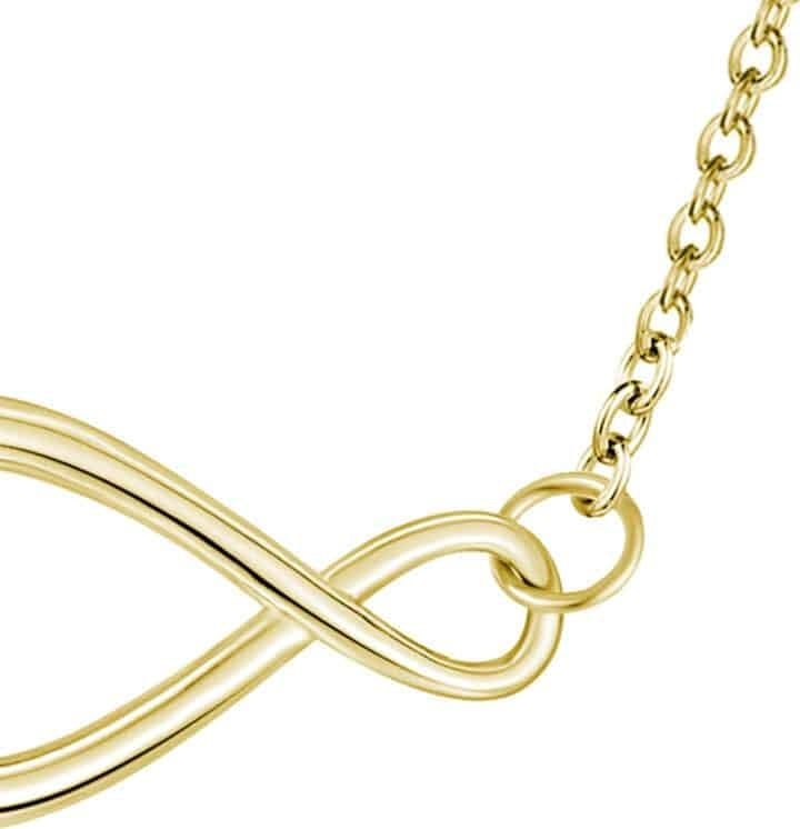 BRAND  Collana Infinito Dorata - 2
