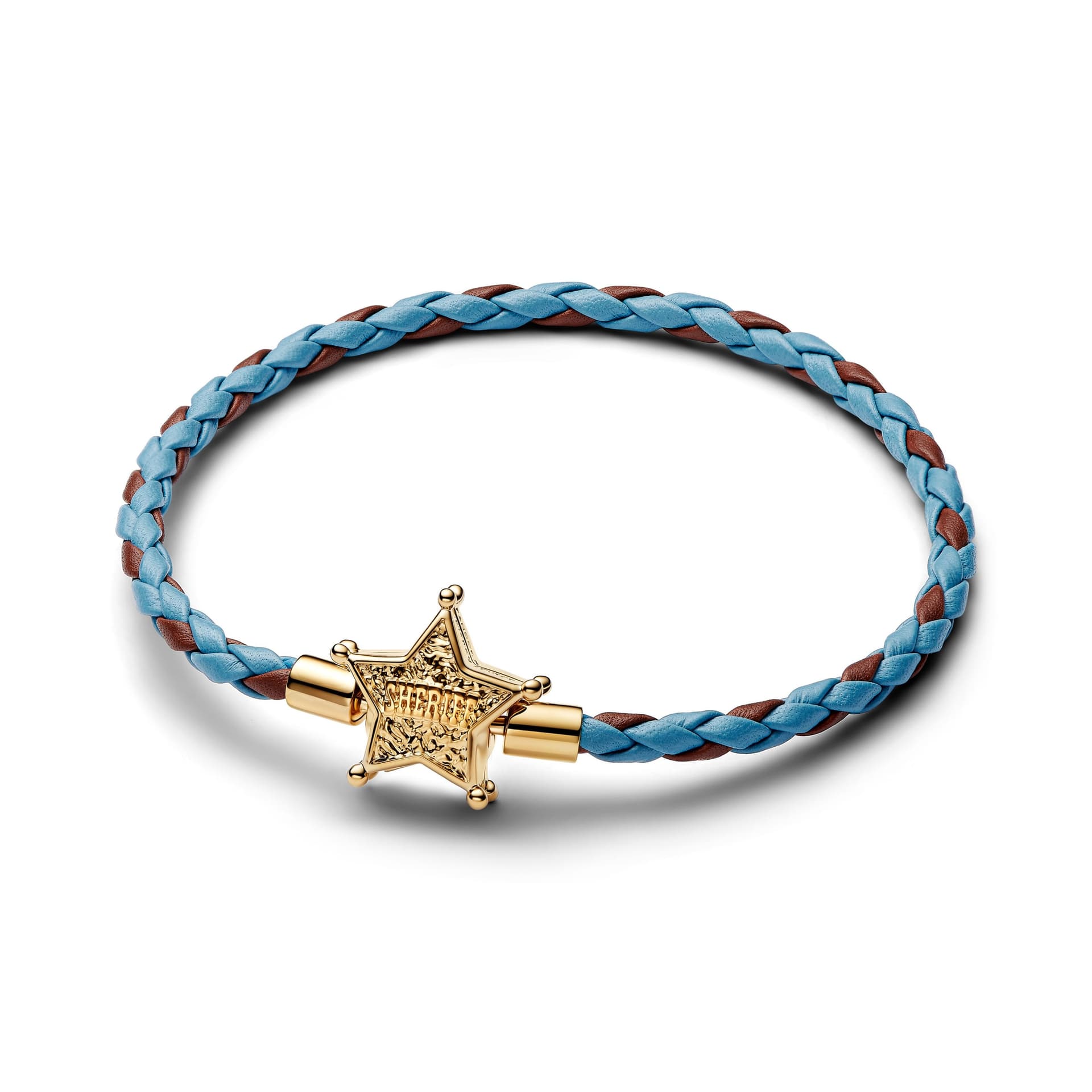 Pandora  Bracciale in Pelle Stella dello Sceriffo ,Disney Pixar, Toy Story - 2