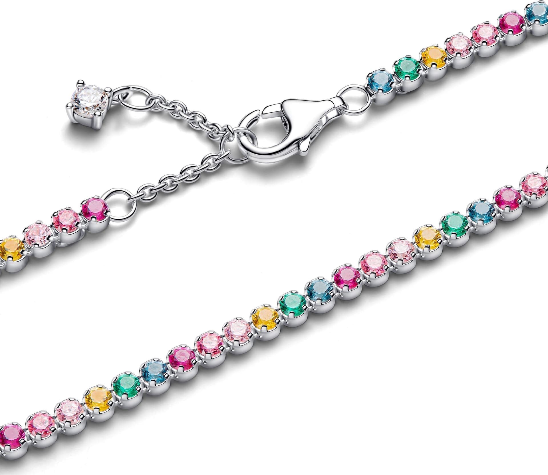Pandora  Bracciale Tennis Argento - 2