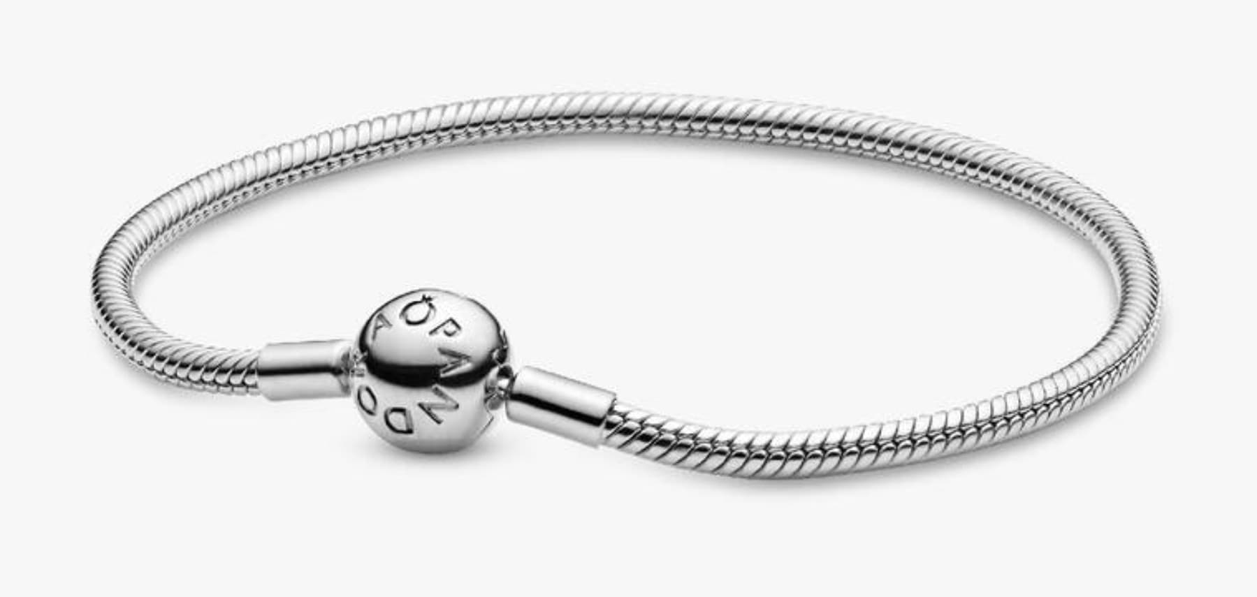 Pandora  Bracciale Moments con Chiusura a Sfera Argento - 2