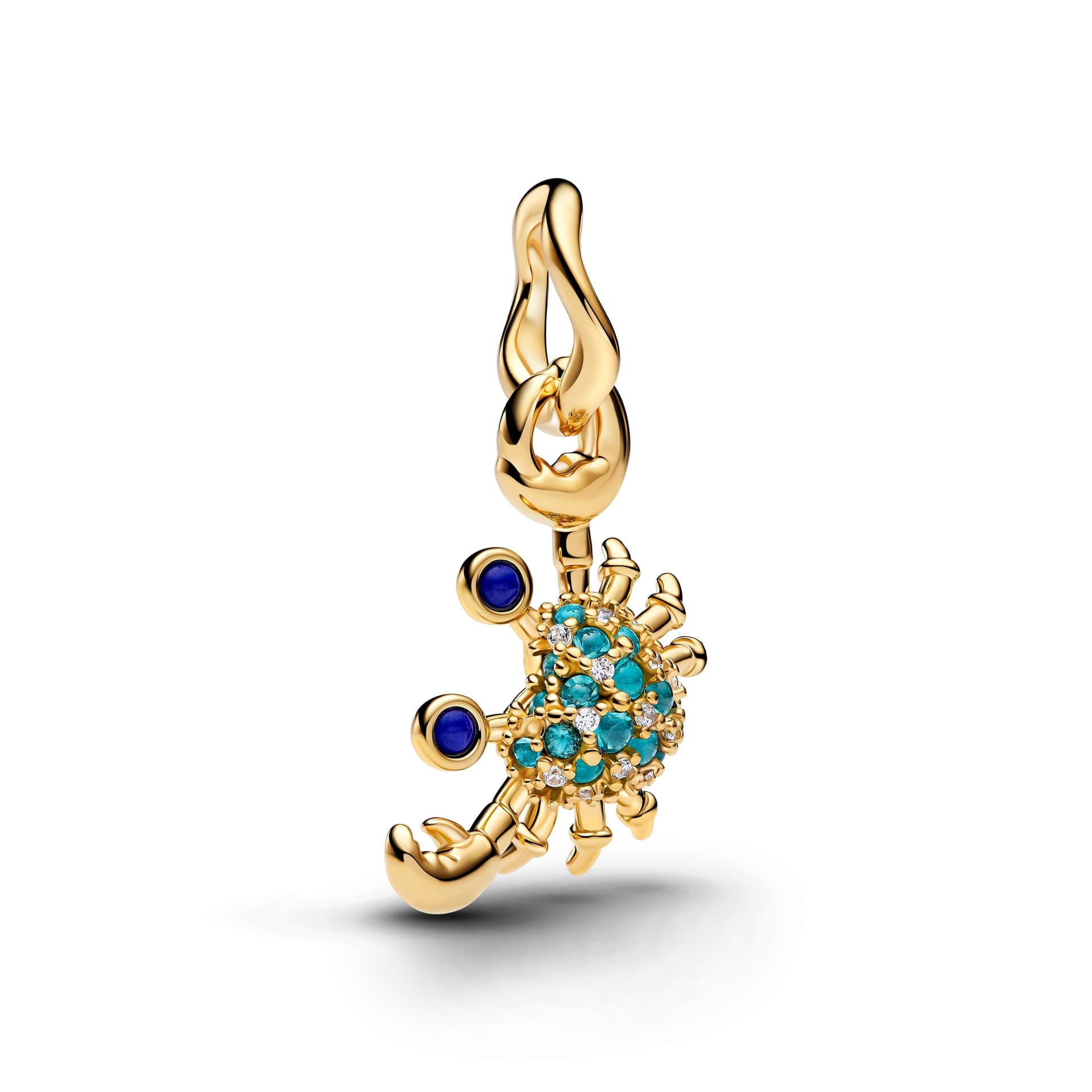 Pandora   Charm Pendente Granchio Esclusiva lega metallica rifinita in Oro - 2