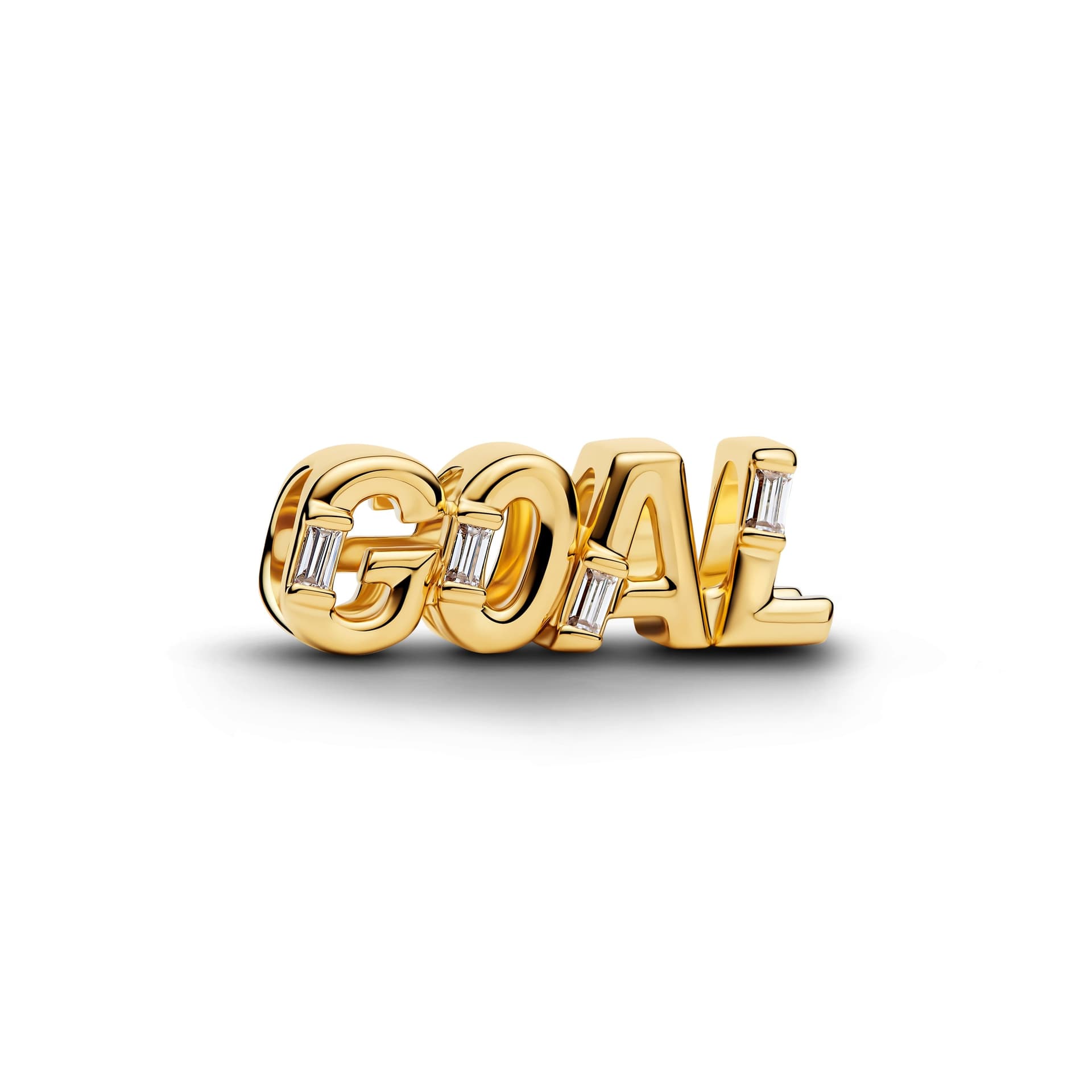 Pandora   Charm "Goal" Esclusiva lega metallica rifinita in Oro - 2