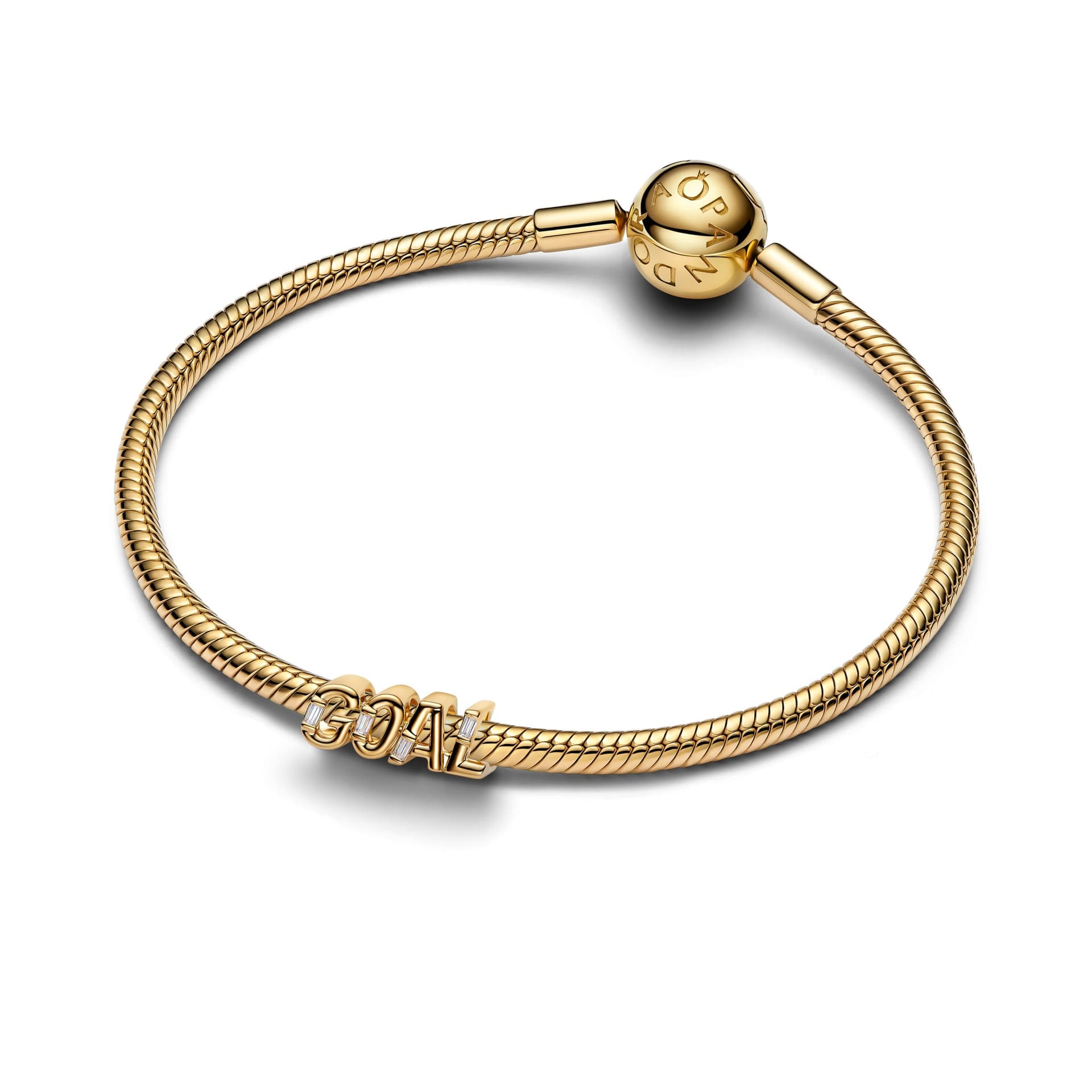 Pandora   Charm "Goal" Esclusiva lega metallica rifinita in Oro - 3