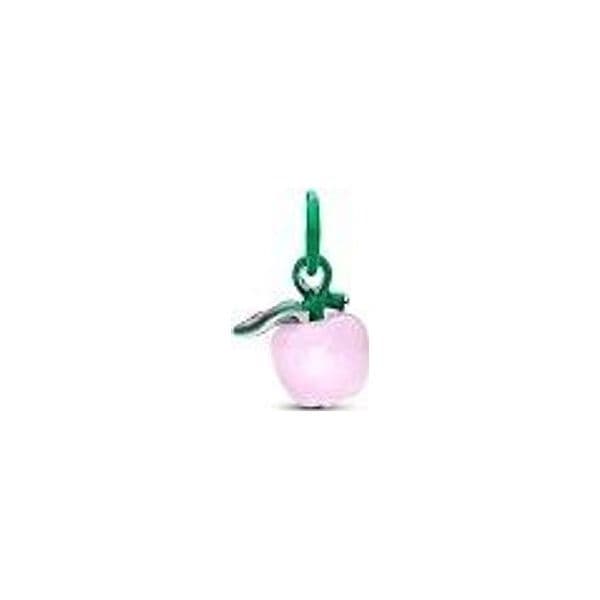 Pandora   Charm Pendente Mela Rosa Vetro di Murano Argento - 2