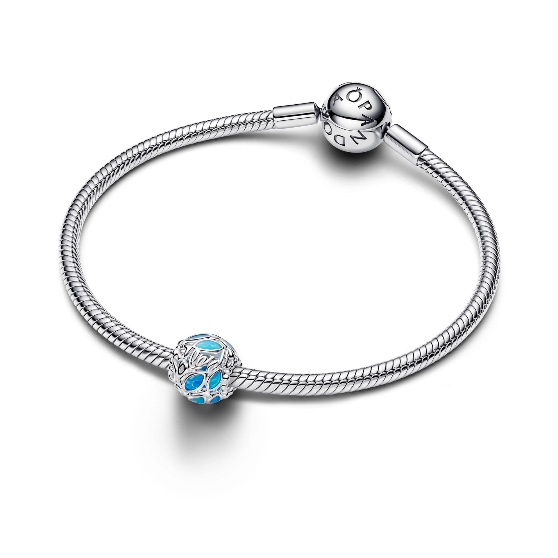 Pandora   Charm Openwork Pesciolini nel mare Argento - 3