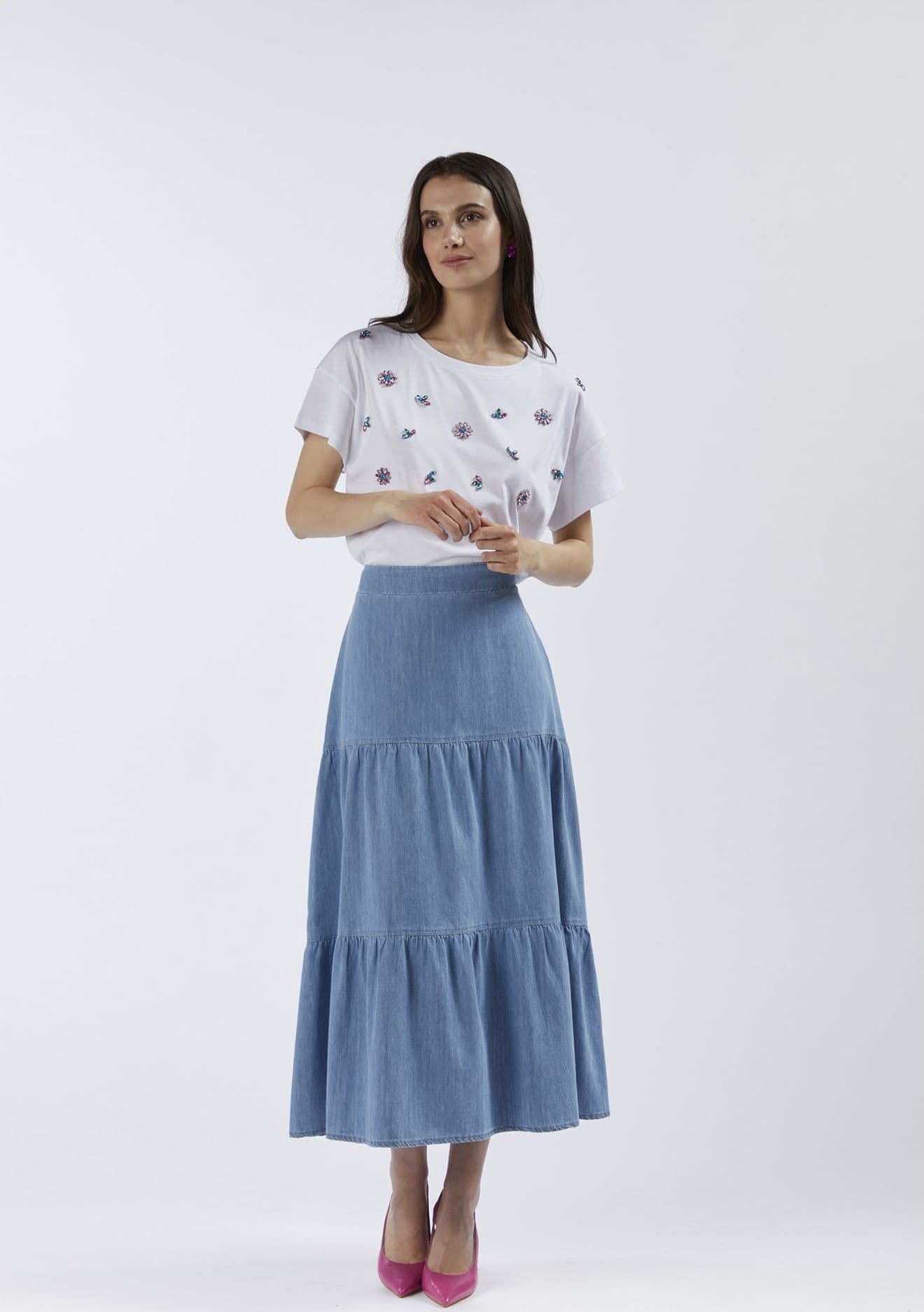GONNA A BALZE IN CHAMBRAY - 4