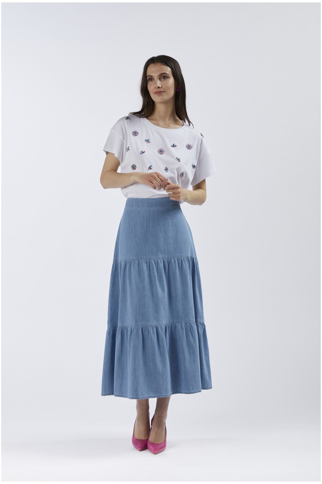 GONNA A BALZE IN CHAMBRAY - 4