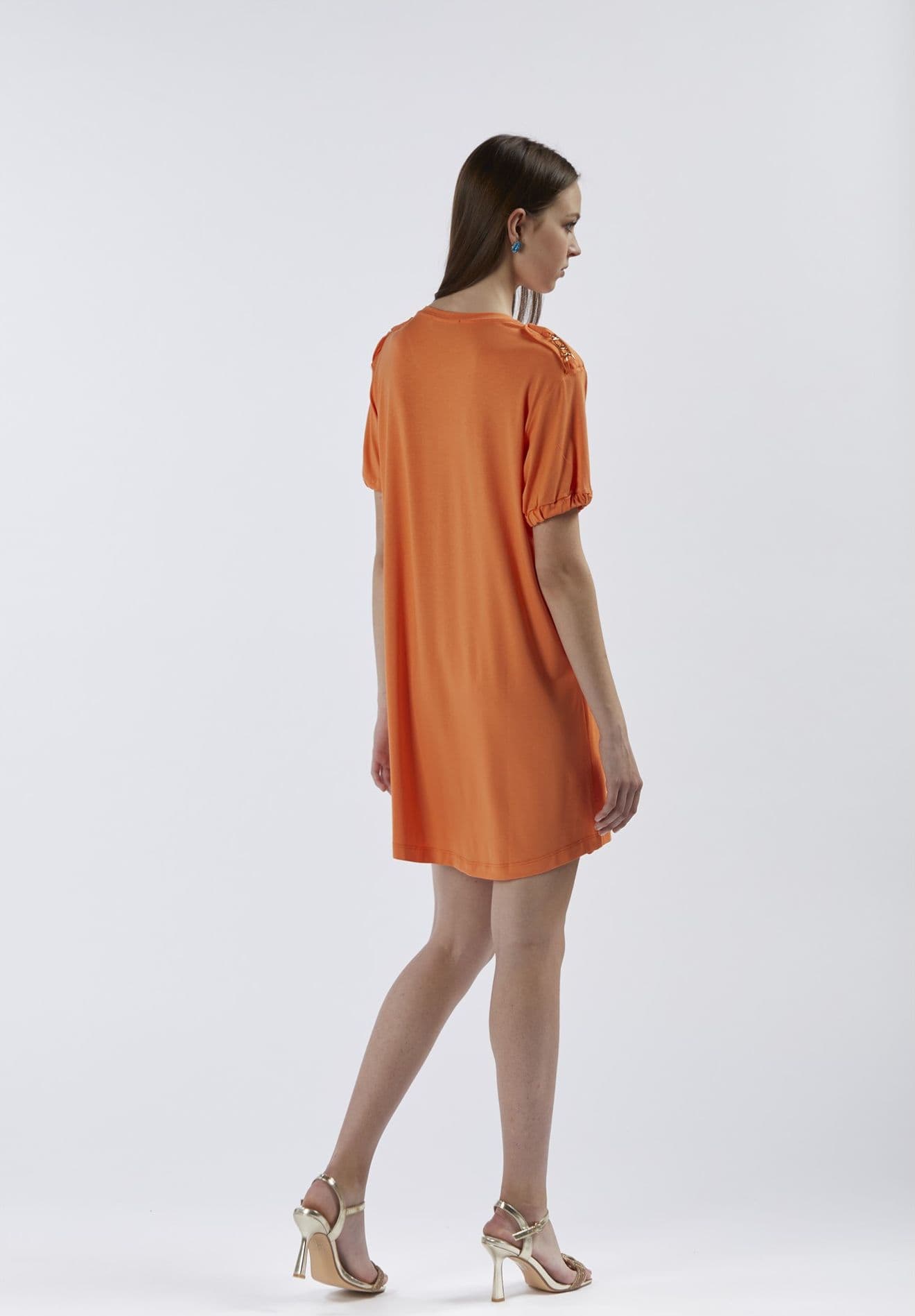 MAXY T-SHIRT CON PLACCHETTE ALLE SPALLE - 2