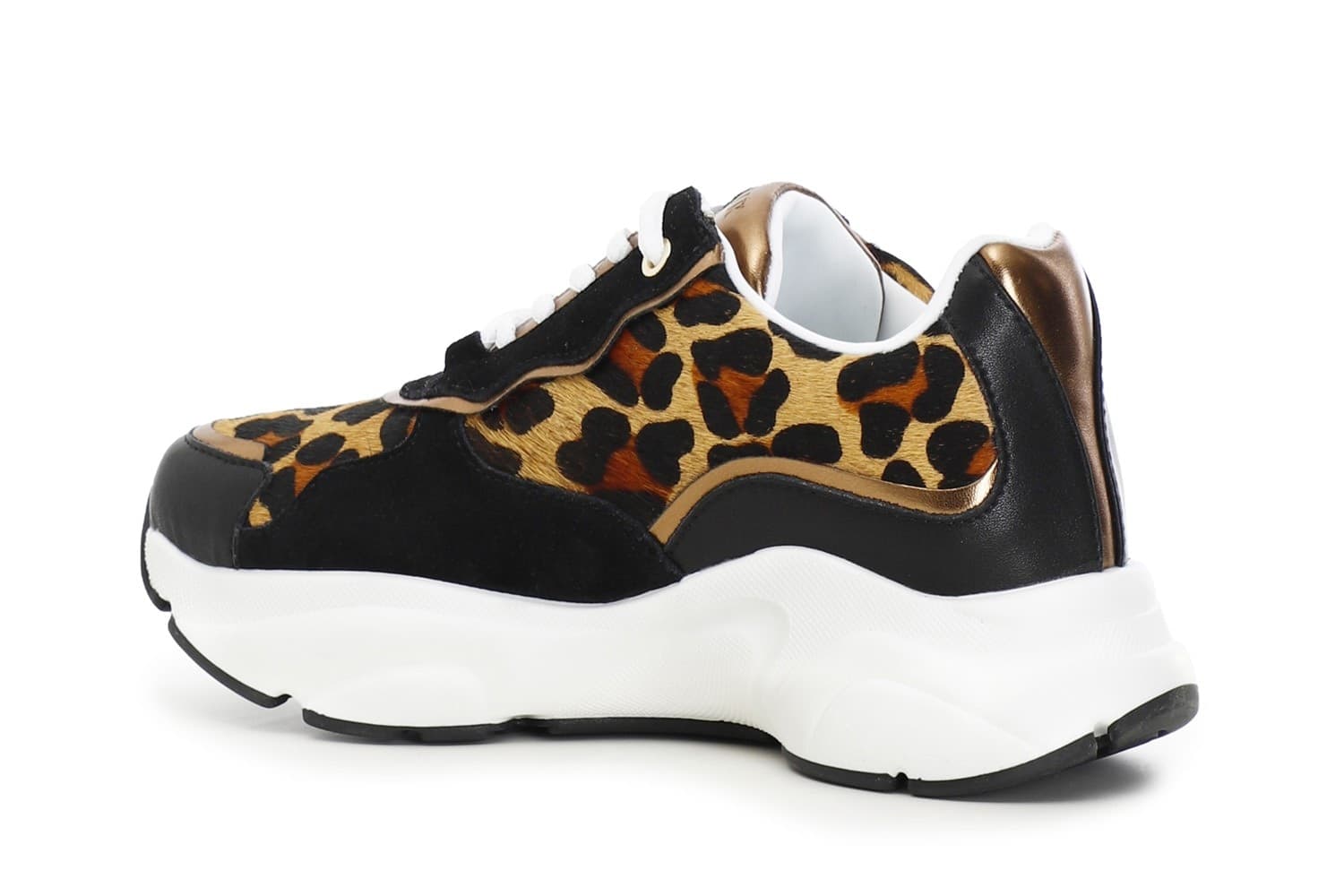SNEAKERS IN PELLE E CAVALLINO - 2
