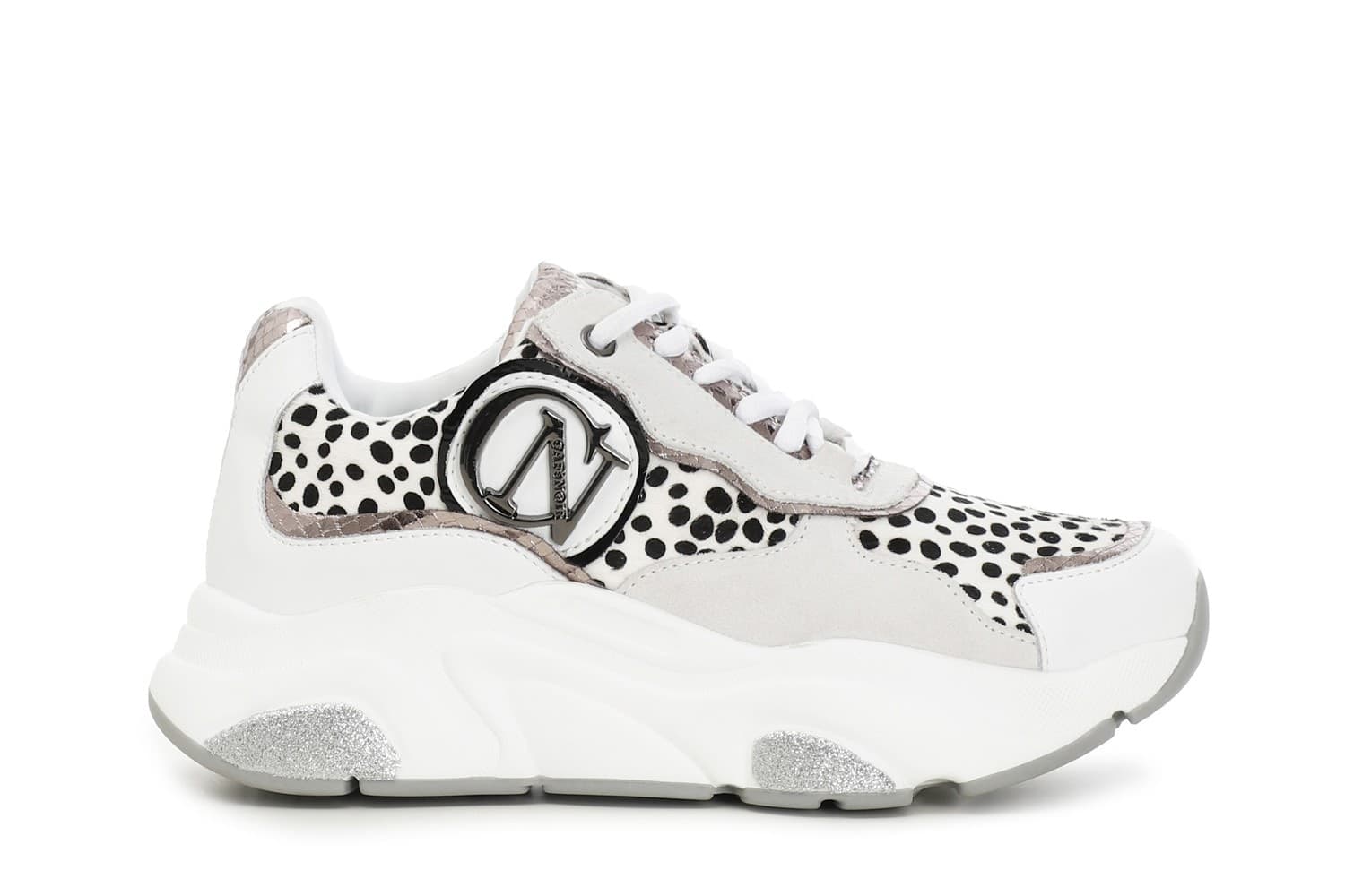 SNEAKERS IN PELLE E CAVALLINO - 4