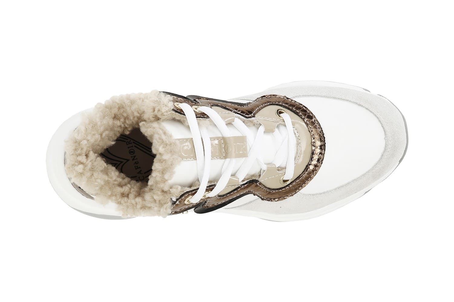 SNEAKERS IN NYLON E PELLE SCAMOSCIATA - 6