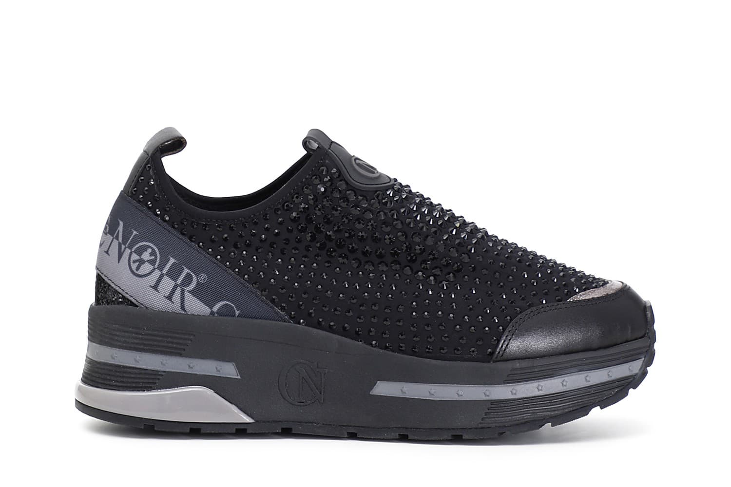 SLIP ON IN LYCRA CON STRASS - 8