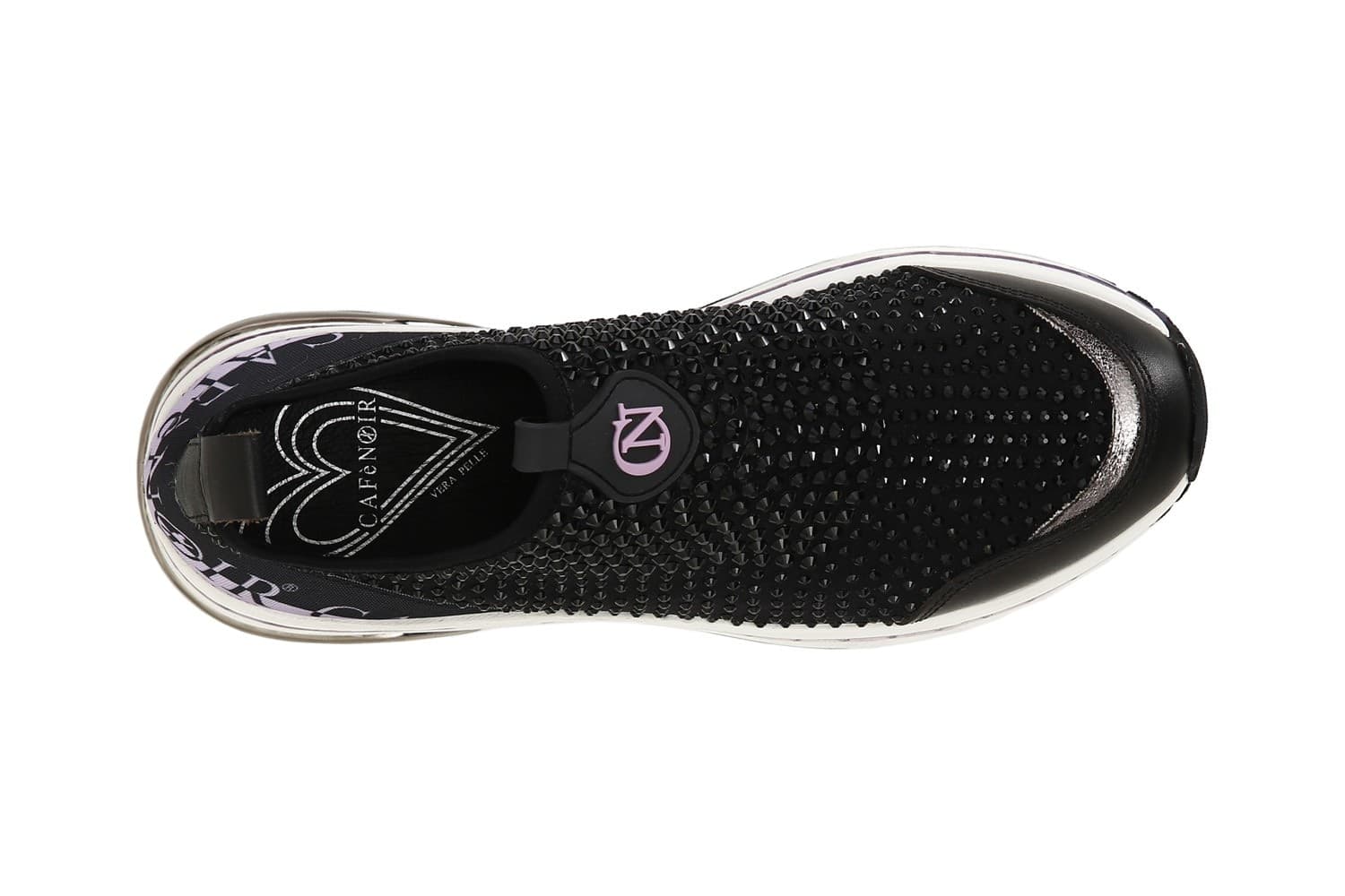 SLIP ON IN LYCRA CON STRASS - 3