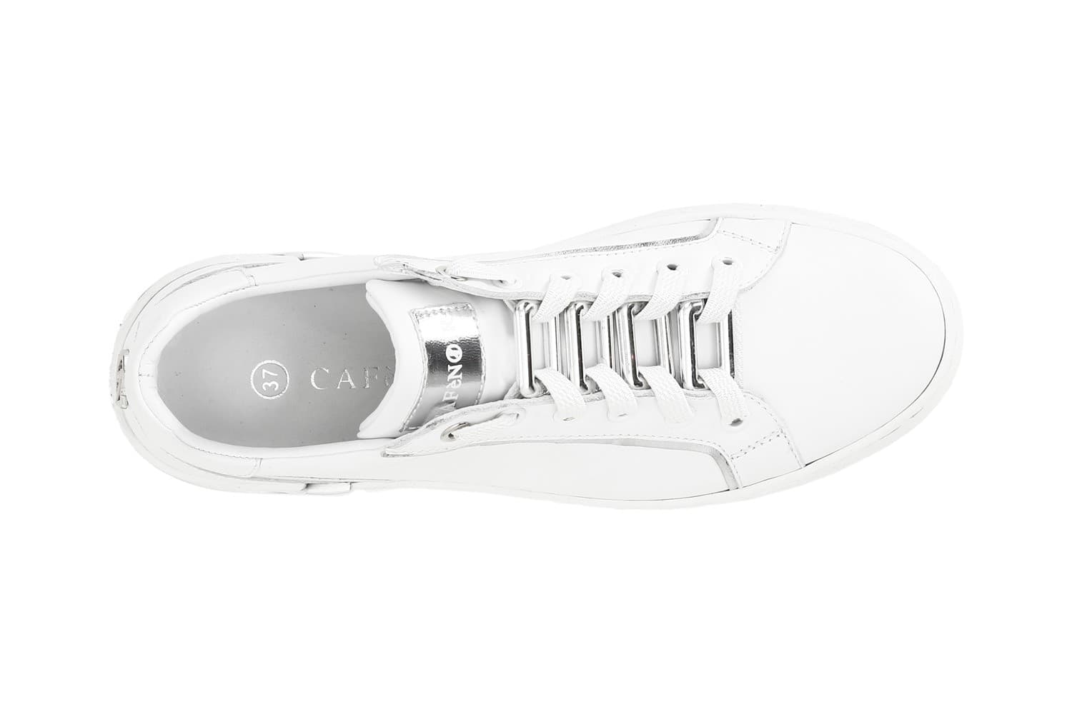 SNEAKERS IN PELLE CON ACCESSORIO - 8