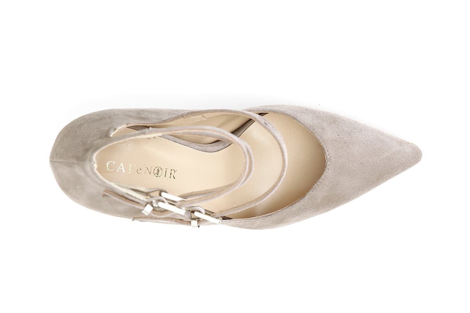 DÉCOLLETÉ IN PELLE SCAMOSCIATACON LACCIALLA CAVIGLIA - 3