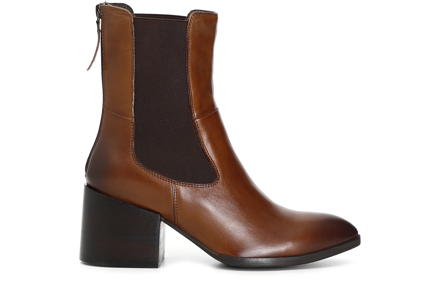 TRONCHETTO IN PELLE CON ELASTICO - 5