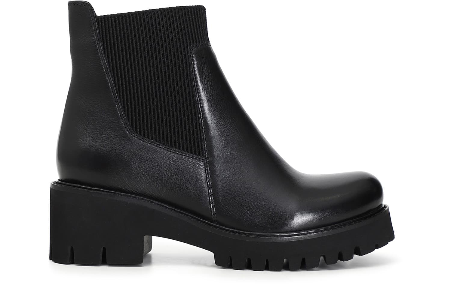 TRONCHETTO IN PELLE CON ELASTICO - 6