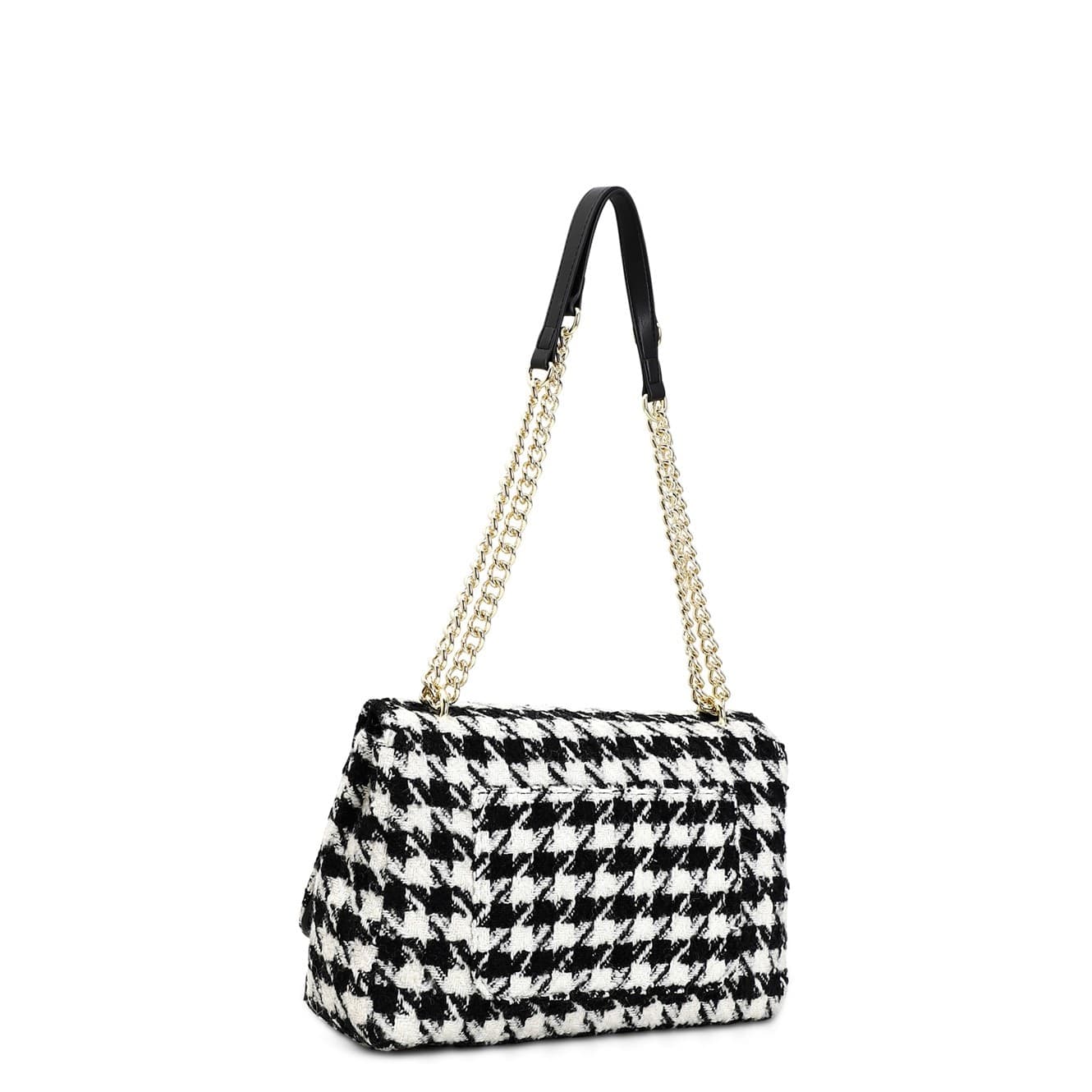 BORSA A SPALLA LANA PIED DE POULE - 2