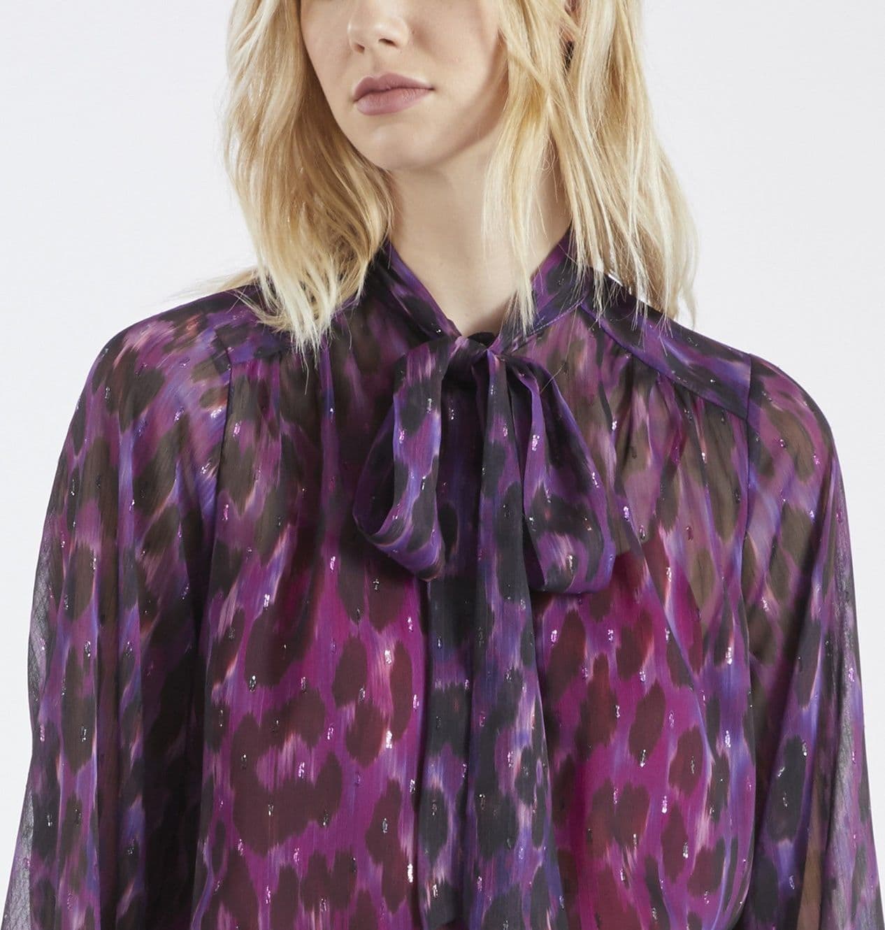 CAMICIA MANICHE LUNGHE COLLO ALLACCIATO - 2