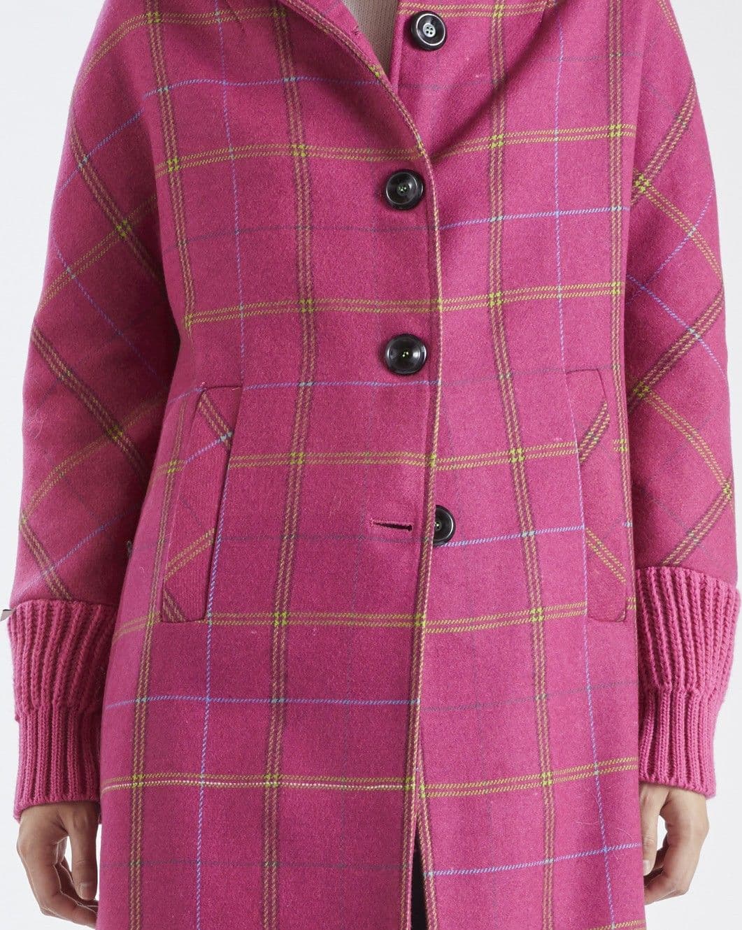 CAPPOTTO A QUADRI CON POLSI - 2