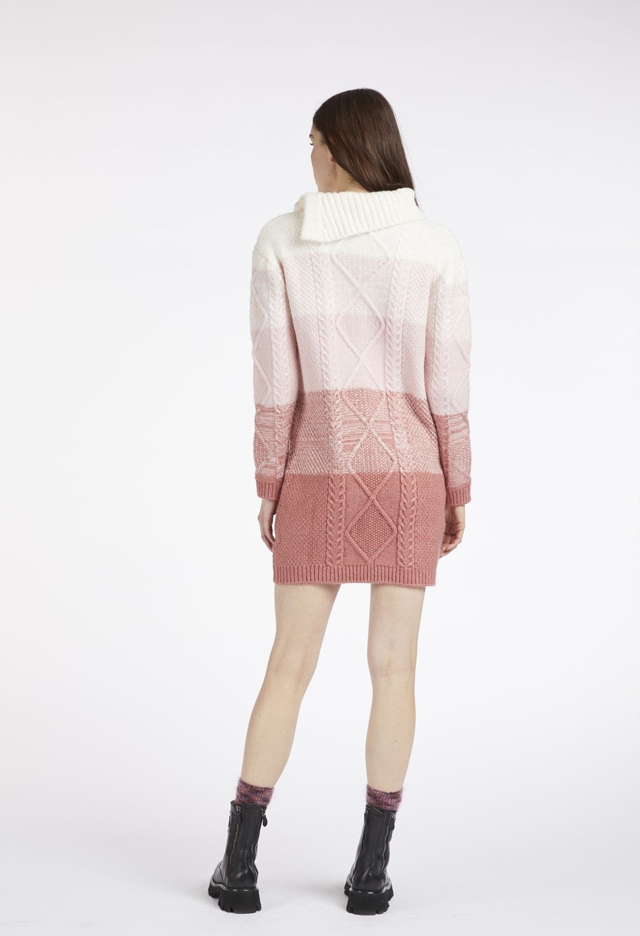 MAXYMAGLIA COLORBLOCK CON COLLO ALLACCIATO - 2