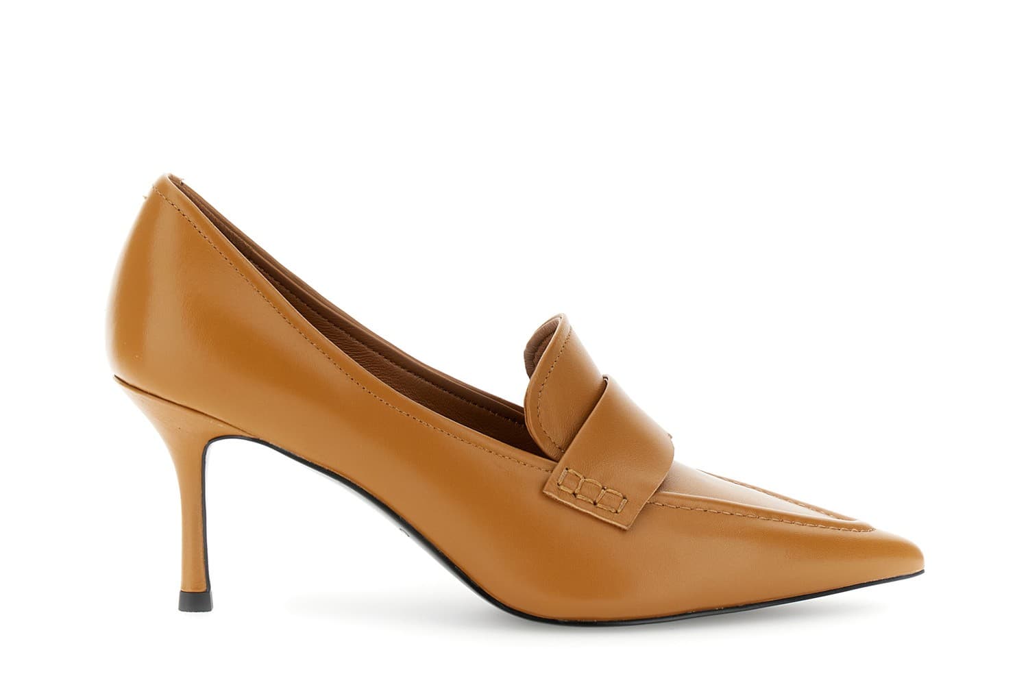 DÉCOLLETÉ MOCASSINO IN PELLE - 4
