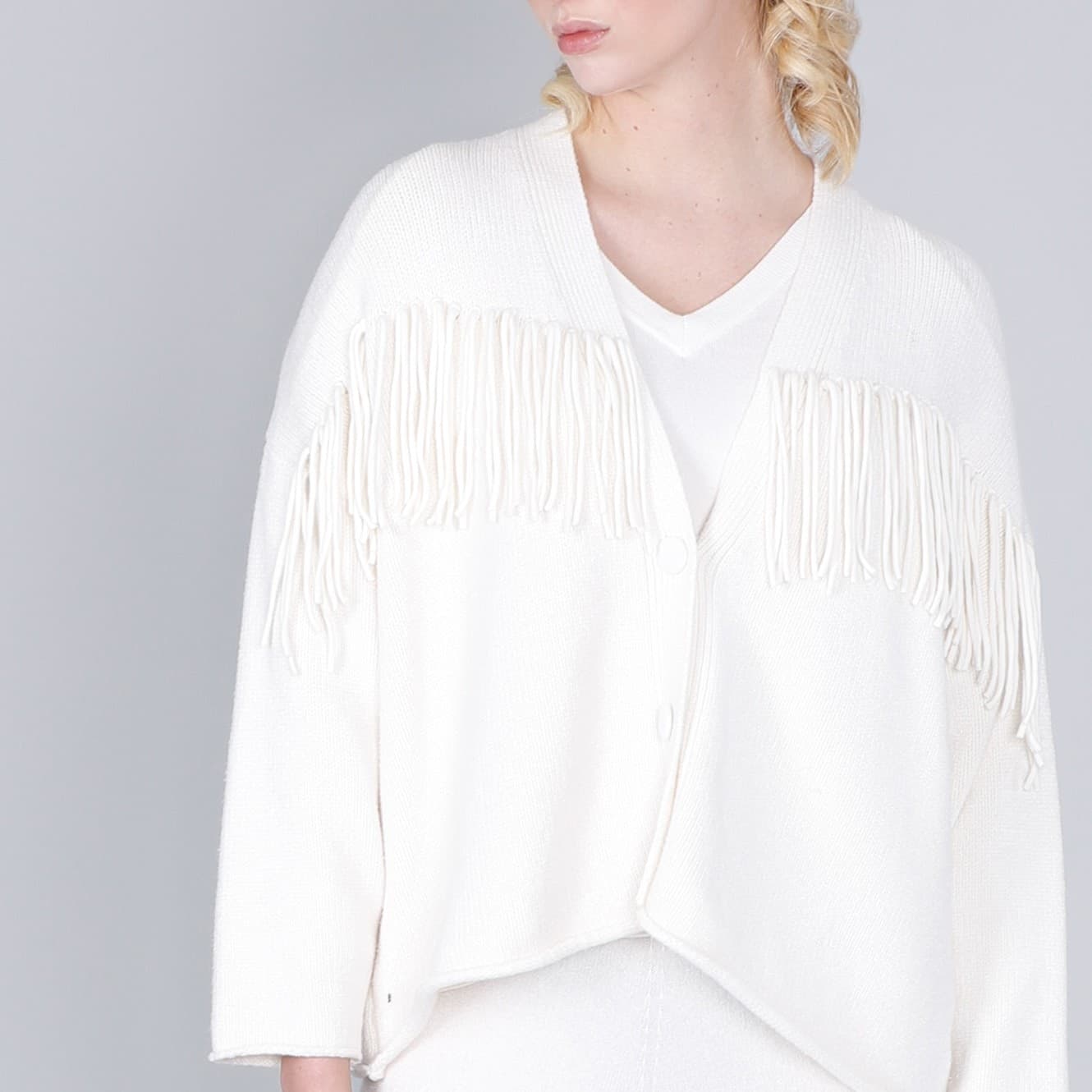 CARDIGAN CON FRANGE - 3