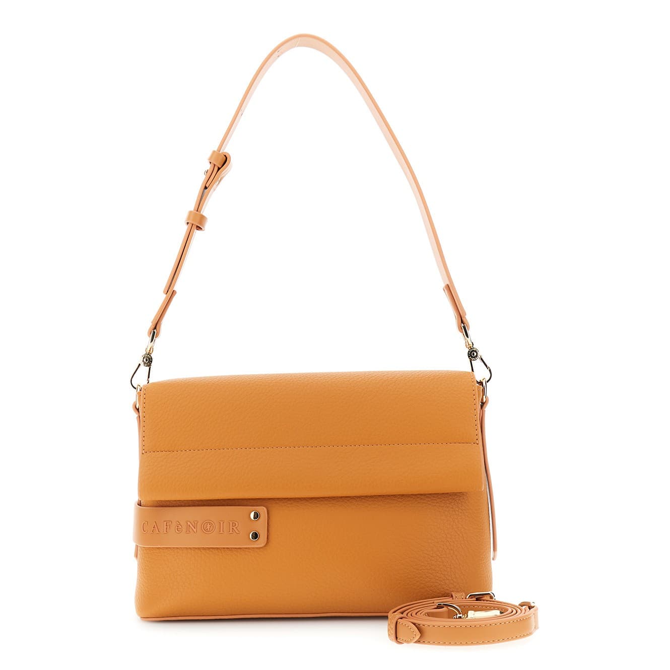 BORSA A SPALLA CON PATTINA IN SINTETICOEFFETTO PELLE CON GRANA, RIFINITURE IN S - 3