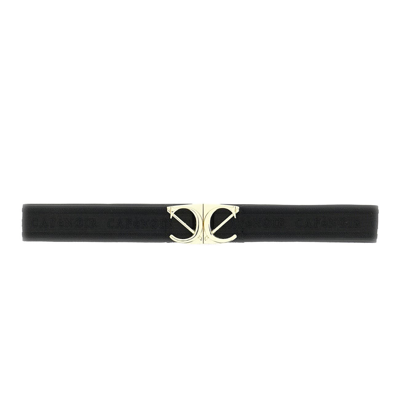 CINTURA ELASTICA CON FIBBIA LOGATA - 2