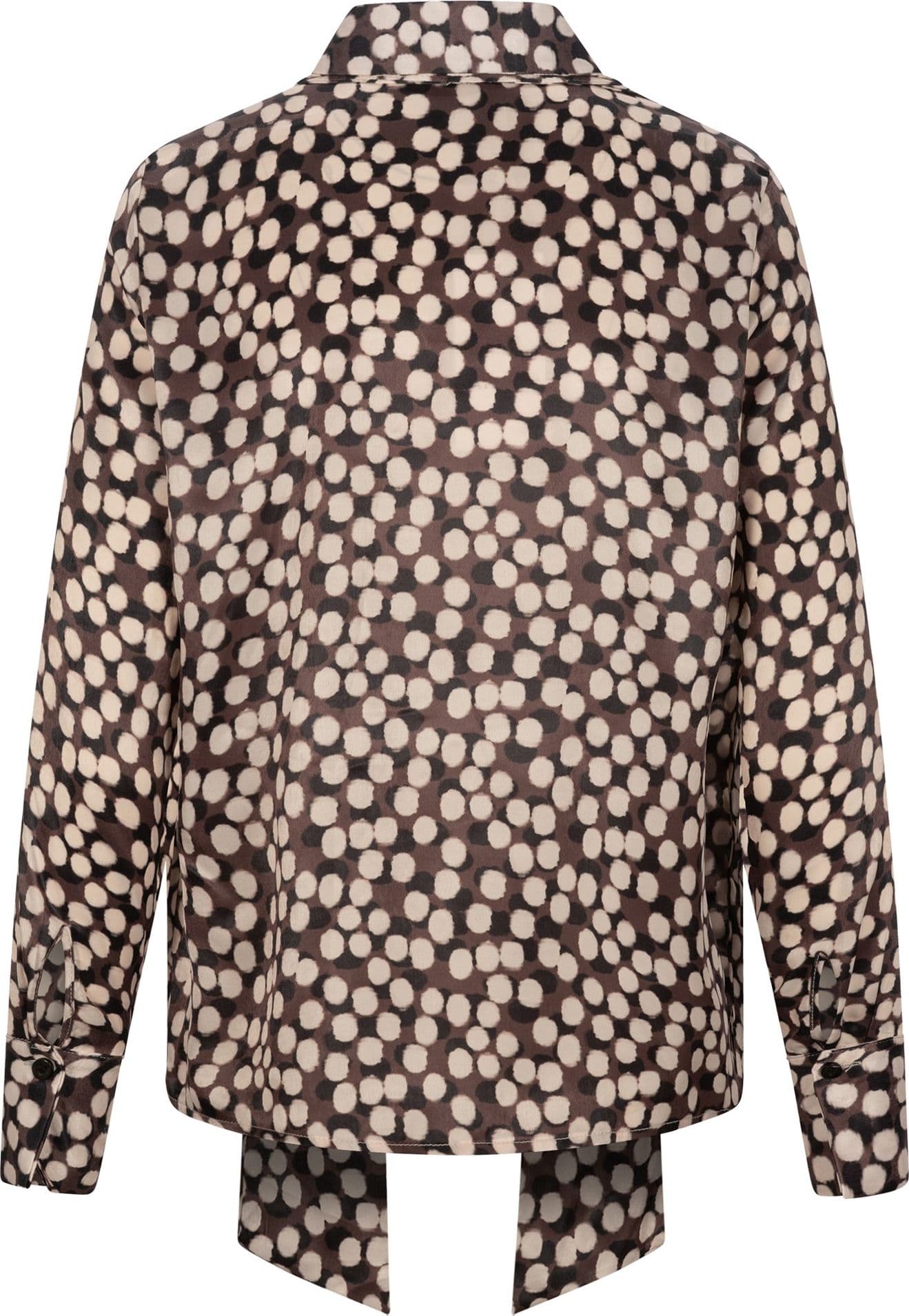 CAMICIA STAMPATA CON FUSCIACCA AL COLLO - 2