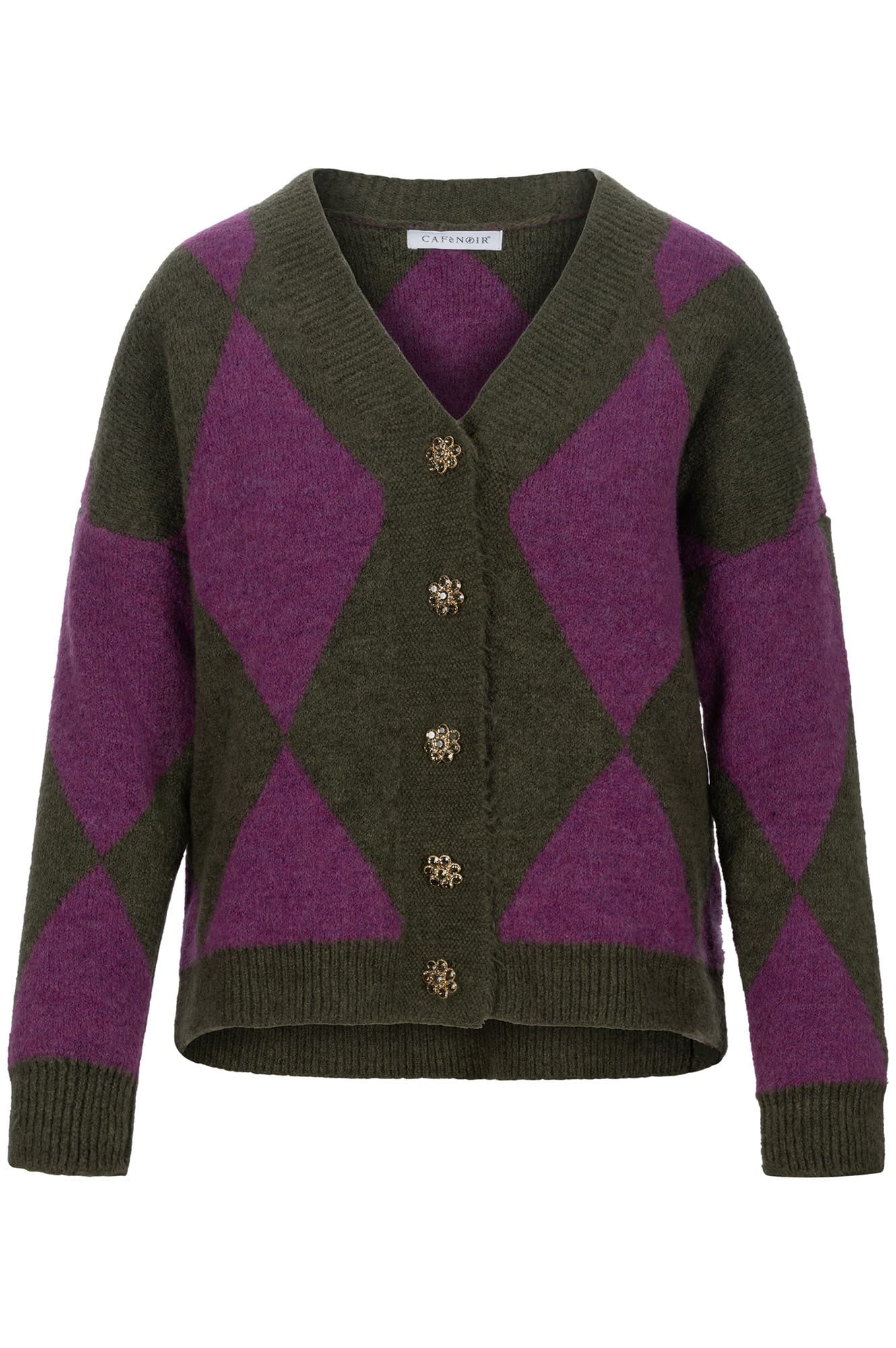 CARDIGAN A ROMBI - 3