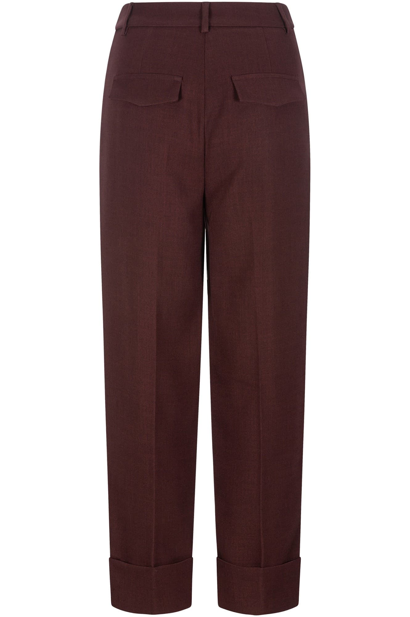 PANTALONE GAMA DRITTA CON RISVOLTO - 2