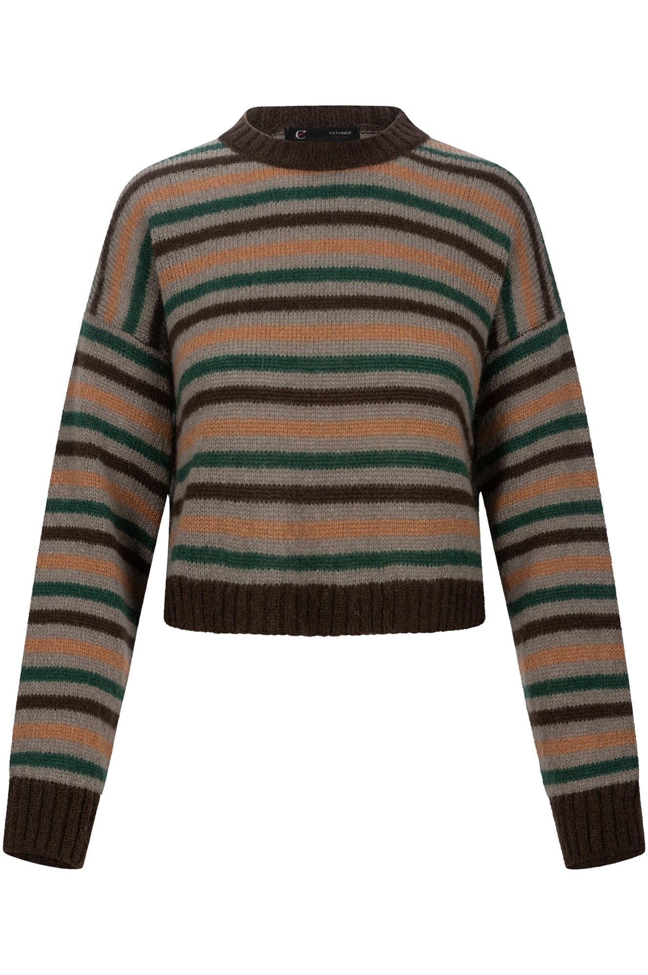 MAGLIA GIROCOLLO RIGATA - 3