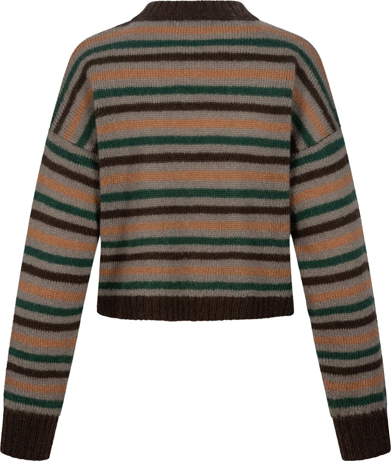 MAGLIA GIROCOLLO RIGATA - 2