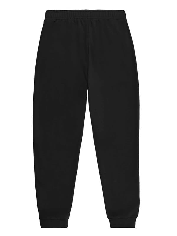 Pantaloni Tuta Uomo Fila Valsera, Joggers Sportivi Casual con Polsini Elasticizzati, Cotone e Poliestere Nero - 2