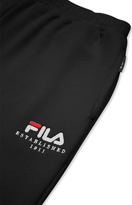FILA Jogging Bambino Carisio Regular Logo – Pantaloni Tuta Junior Nero - 3