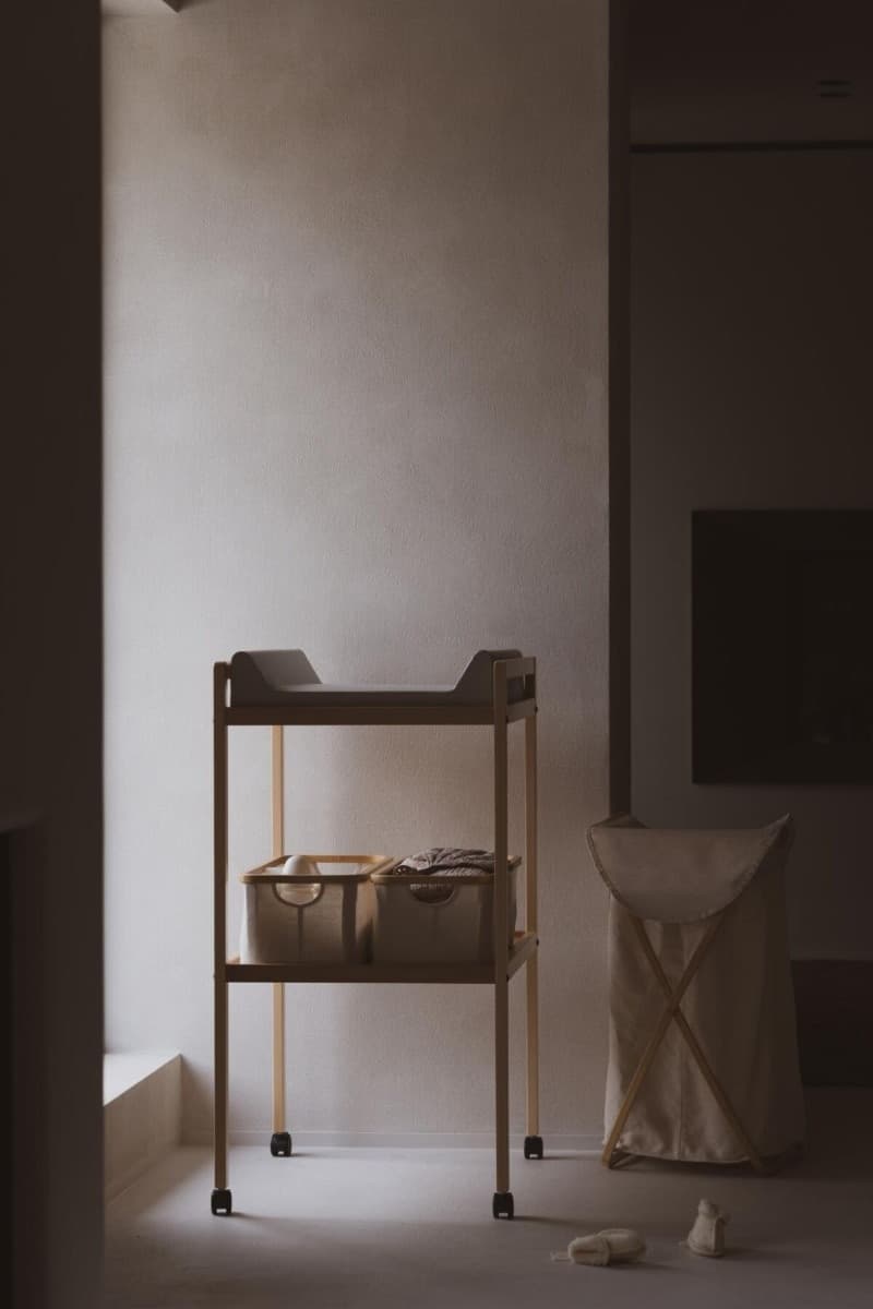 Cesto portabiancheria Quax Beige-Naturale - 3