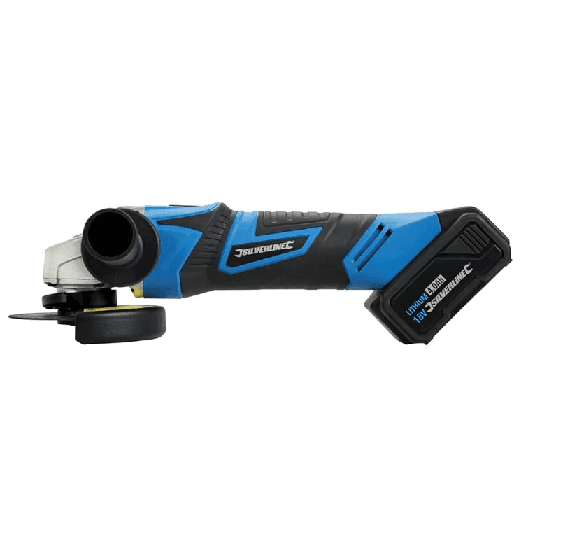 Smerigliatrice Angolare silverline 115 mm A batteria 18 V - 2