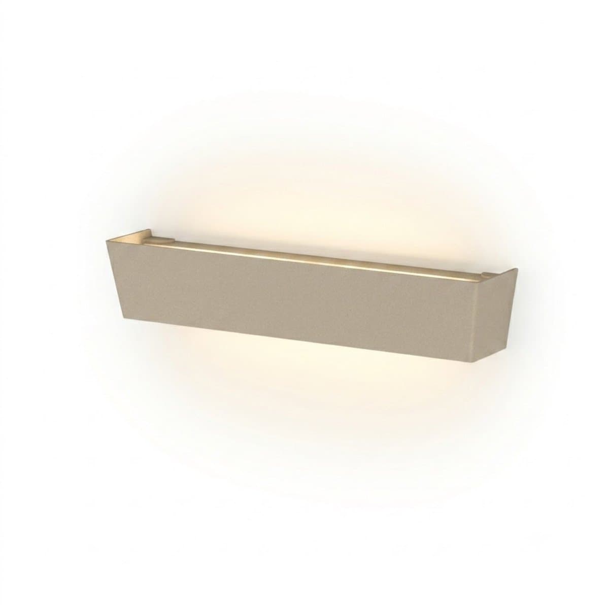 Applique moderno Top Light KING 1235 AG LED CCT SWITCH metallo biemissione - 1