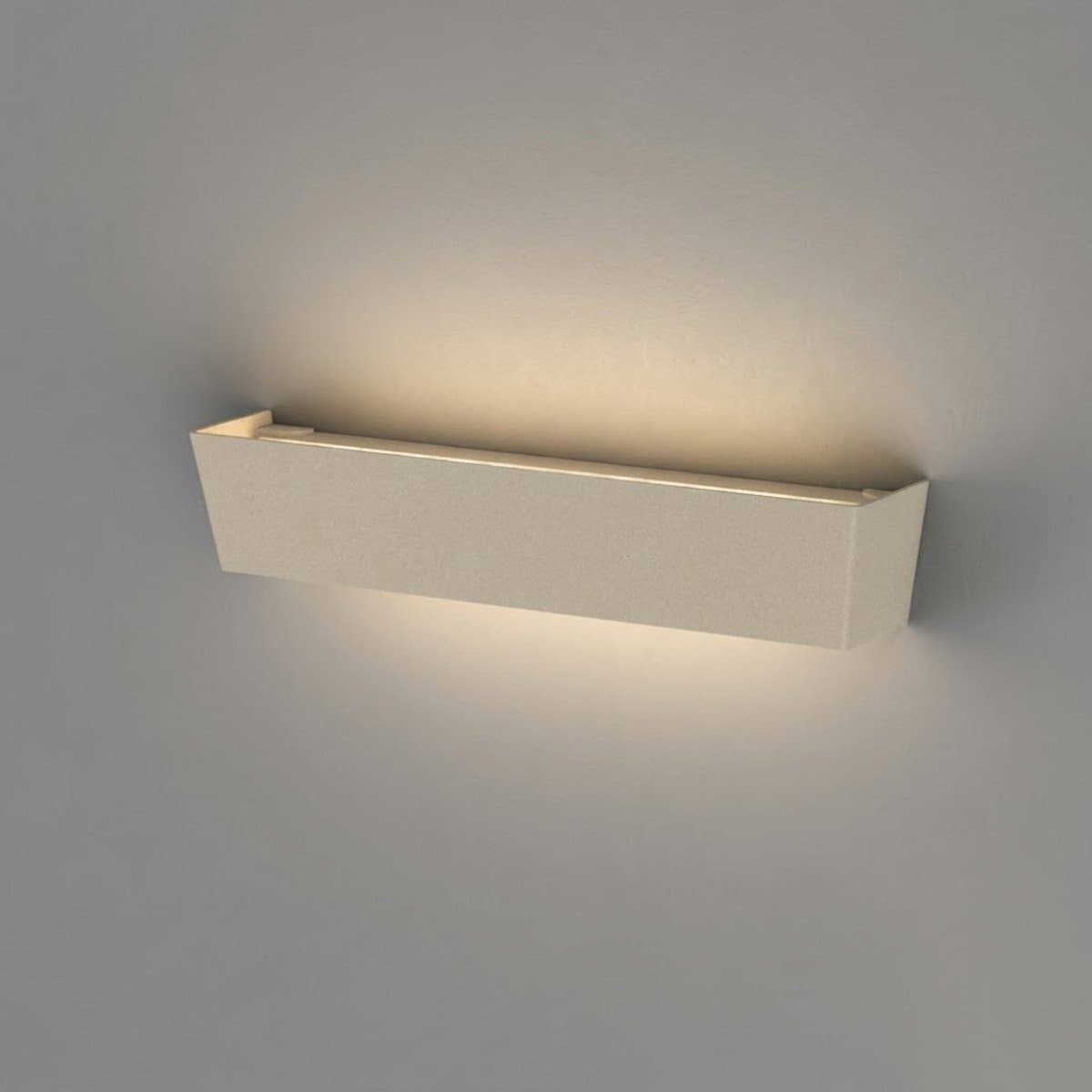 Applique moderno Top Light KING 1235 AG LED CCT SWITCH metallo biemissione - 2