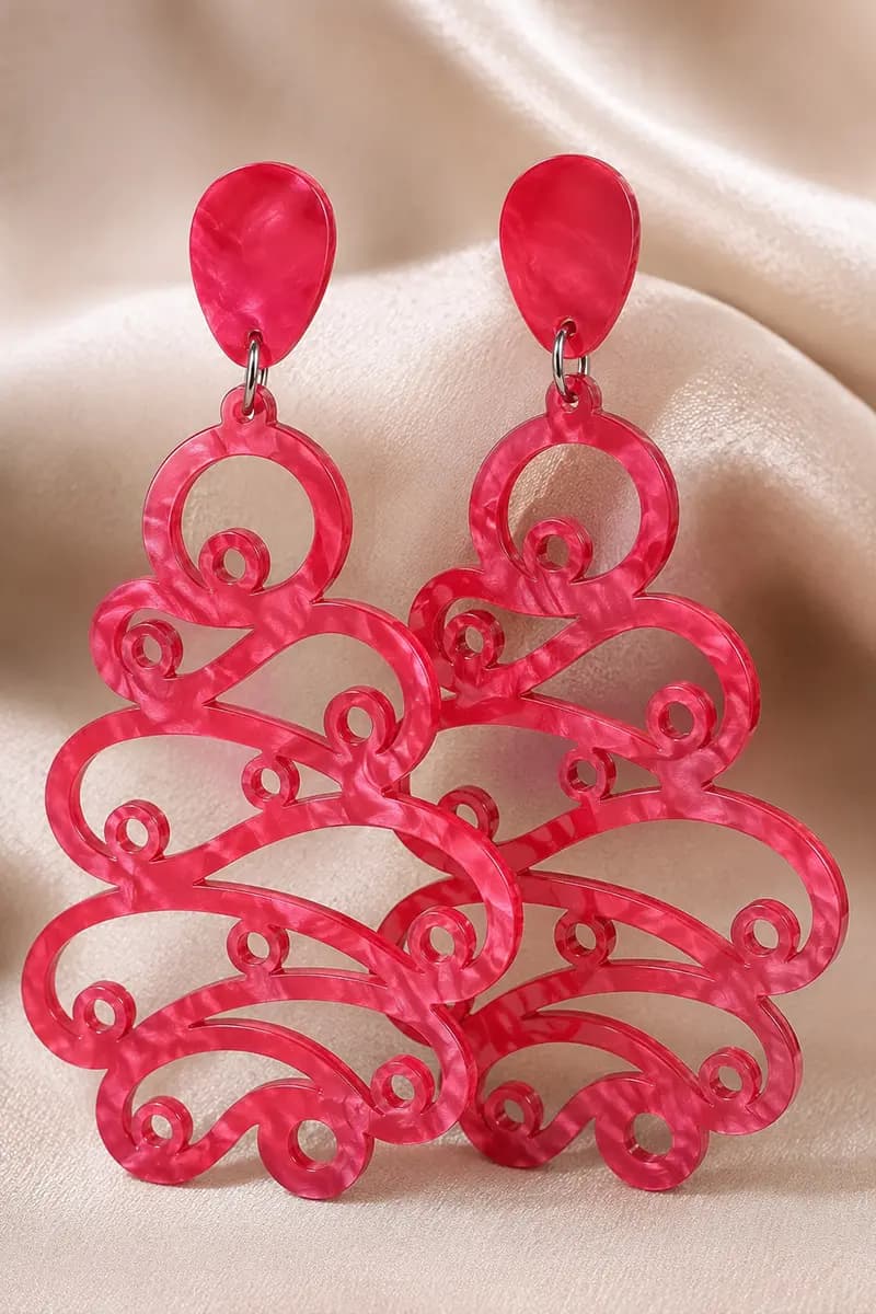 Orecchini pendenti Filigree Cascade - 3