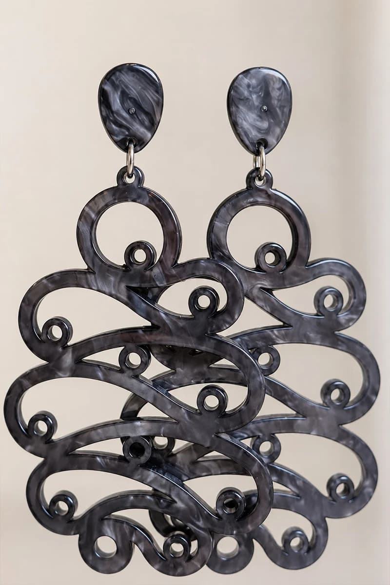 Orecchini pendenti Filigree Cascade - 3