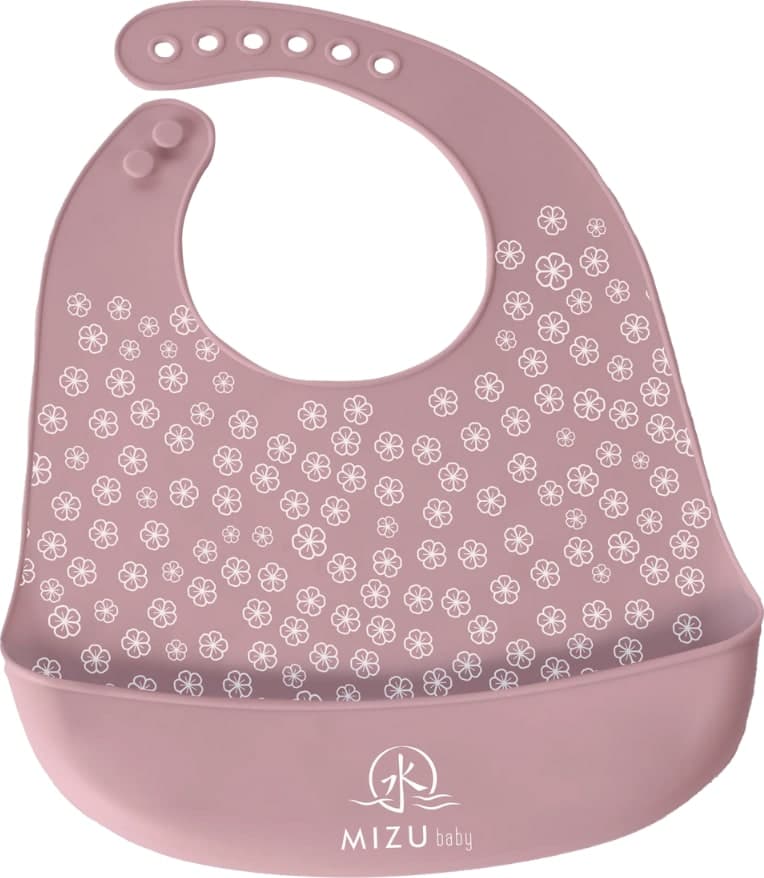 Bavaglino Taiki Mizu Baby in Silicone – Rosa