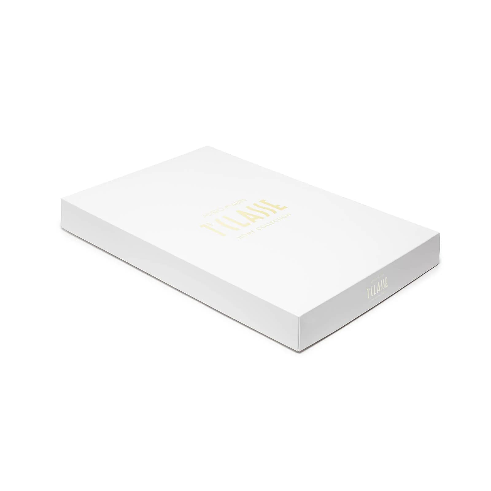 Completo Copripiumino In Raso Di Cotone Geo White Matrimoniale Unica Alviero Martini 1A Classe - 5