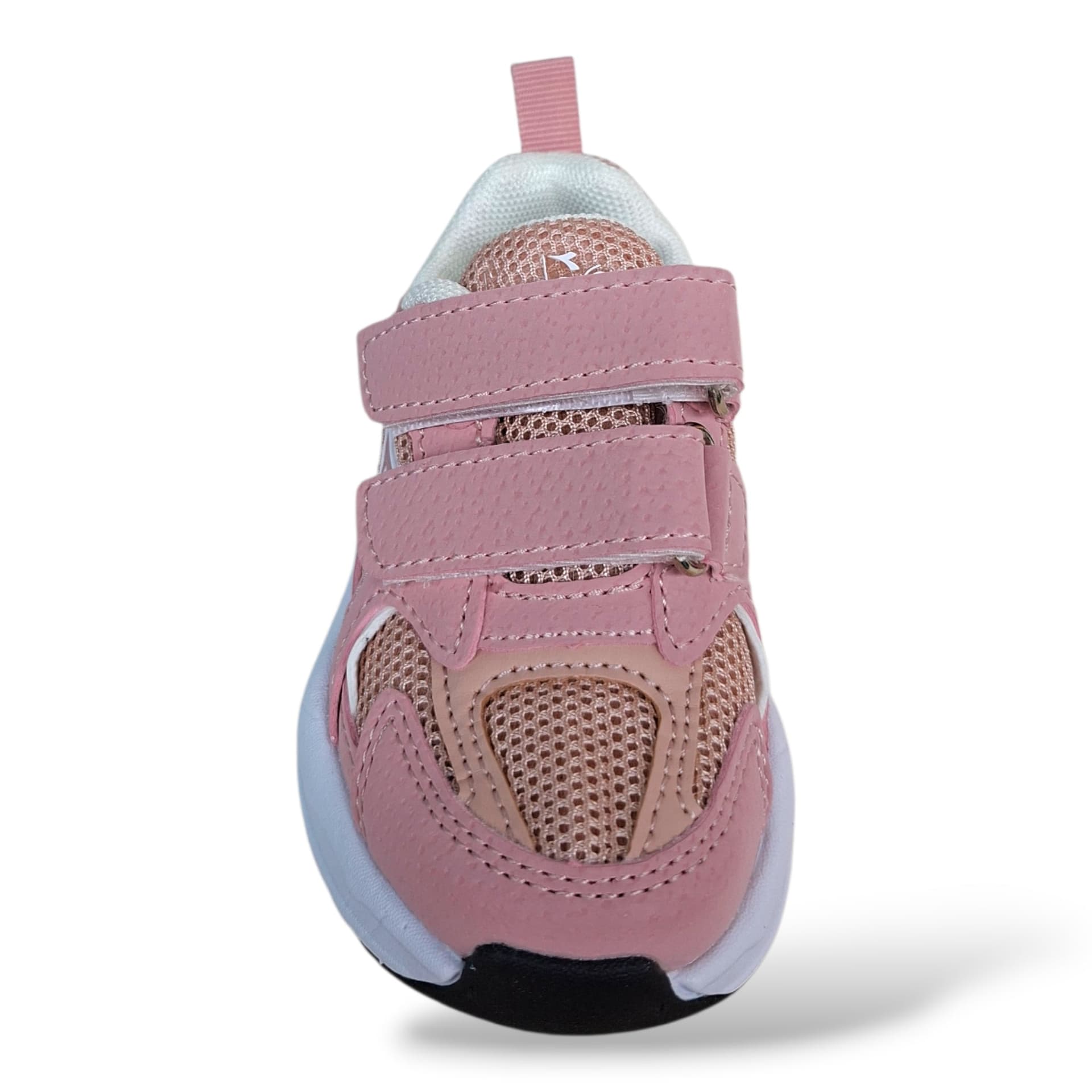 Diadora Alley Sneakers Bambine Rosa Bianco – Lacci Elastici e Velcro | Scarpe Sportive Bambina Piccola 22-27 - 4